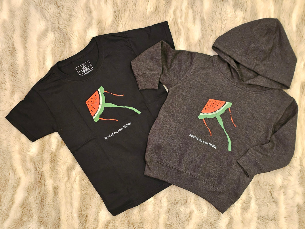 Kids Palestine Kite Hoodie