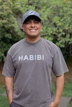 Load image into Gallery viewer, Unisex Habibi Mineral Wash Crew (Grey or Brown)