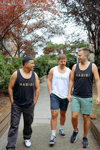 Adult Unisex Habibi Tank Top Black