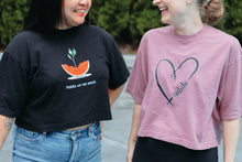 Load image into Gallery viewer, Watermelon Crop Top (Black and White)