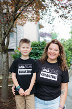Load image into Gallery viewer, Kids Ana Dami Falastini T-shirt (Black or White)