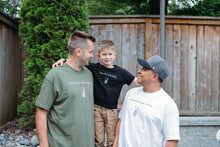 Load image into Gallery viewer, Grandchild of the Nakba Unisex Adult T-shirt (in white and black)
