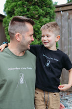 Load image into Gallery viewer, Descendant of the Nakba Kids T-shirt (Black)