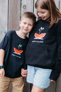 Youth watermelon Hoodie (Black, Grey, or Pink)