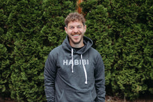 Load image into Gallery viewer, Adult Unisex Habibi in Kuffiya print Hoodie with Definition on the back