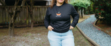 Load image into Gallery viewer, Adult Unisex Watermelon Crewneck Sweater (Black)