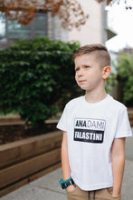 Load image into Gallery viewer, Kids Ana Dami Falastini T-shirt (Black or White)