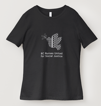Load image into Gallery viewer, BC Nurses United for Social Justice T-shirt (2 colors)