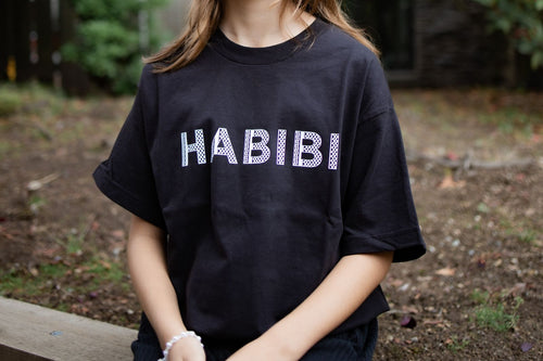 Adult Unisex Habibi in Kuffiya Print (Black)