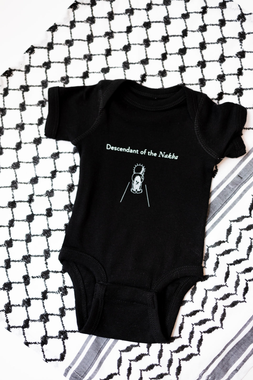 Descendant of the Nakba Baby Onesie