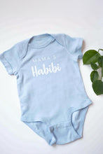 Load image into Gallery viewer, Mama&#39;s Habibi Onesie (Grey, Blue or Black)
