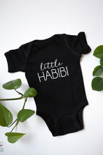 Load image into Gallery viewer, Little Habibi Onesie (Black, Grey, Green and White)
