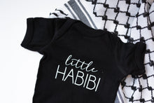 Load image into Gallery viewer, Little Habibi Onesie (Black, Grey, Green and White)