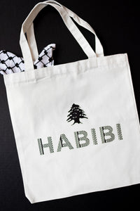 Habibi Tote Bags (11 designs)