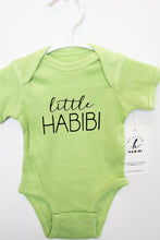 Load image into Gallery viewer, Little Habibi Onesie (Black, Grey, Green and White)