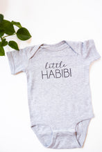 Load image into Gallery viewer, Little Habibi Onesie (Black, Grey, Green and White)