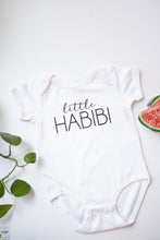 Load image into Gallery viewer, Little Habibi Onesie (Black, Grey, Green and White)