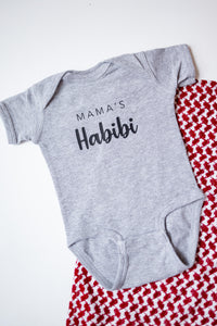 Mama's Habibi Onesie (Grey, Blue or Black)