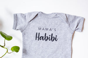 Mama's Habibi Onesie (Grey, Blue or Black)