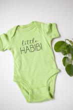 Load image into Gallery viewer, Little Habibi Onesie (Black, Grey, Green and White)