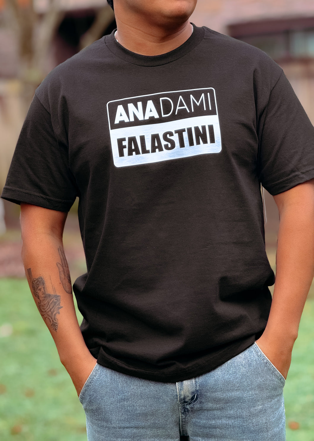 Adult Unisex Ana Dami Falastini T-shirt