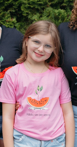 Youth Watermelon T-shirt (Pink or Black)