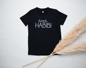 Kids Little Habibi T-shirt Black