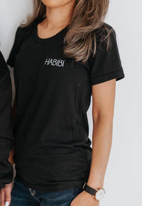 Women's Habibi Tshirt - Small side logo