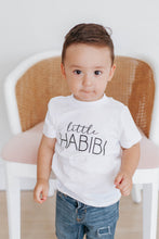 Load image into Gallery viewer, Kids Little Habibi T-shirt White